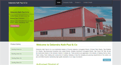 Desktop Screenshot of debendranathpaulandco.com